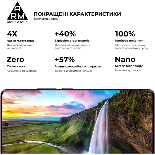 ArmorStandart Tempered Glass Pro Black для Realme 14 5G / 14T 5G (ARM83563) фото 6
