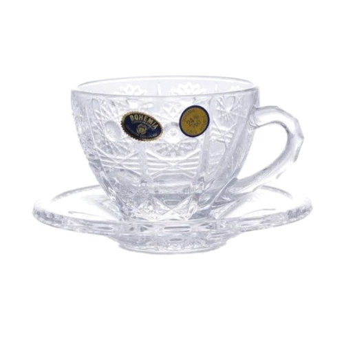 Чашка Bohemia Classic зі блюдцем 6шт (9528)