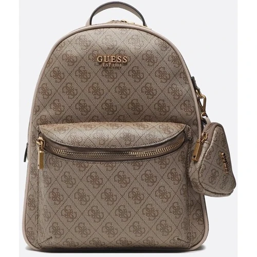Женский рюкзак GUESS HOUSE PARTY LARGE BACKPACK светло-коричневый (HWSB8686330-LTL)