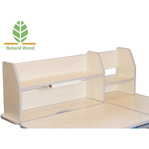 Стол Evo-kids Ontario TG/ PN с полкой (арт. Evo-600 TG/PN с полкой): Глубина, см 70