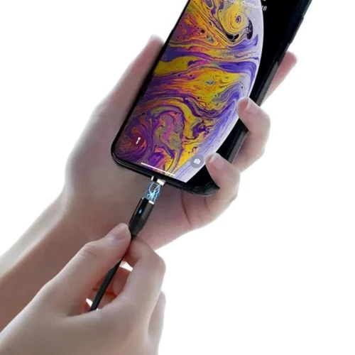 Кабель Hoco USB Cable to Lightning U76 Fresh 2A 1.2m Black фото 3