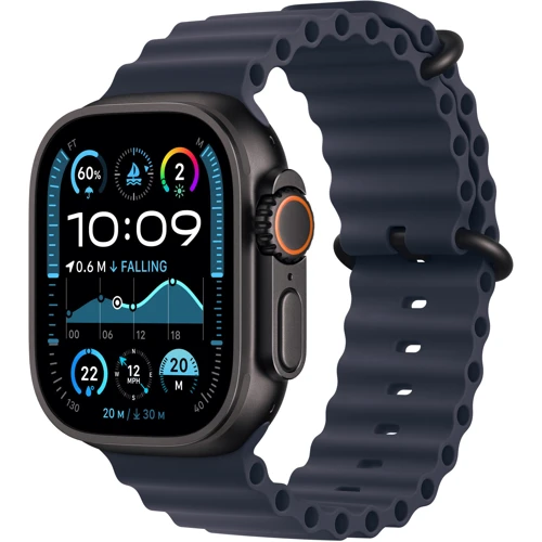 Apple 49mm Navy Ocean Band - Black Titanium Finish (MYPA3ZM/A): Виробник Apple