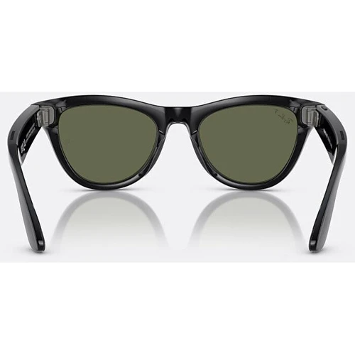 Смарт-окуляри Ray-Ban Meta Skyler Standard Shiny Black - G-15 Green size M (RW4010 601/9A 52-20): Тип гаджета Смарт-очки