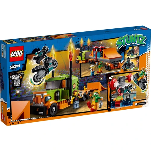 Конструктор LEGO City Грузовик для шоу каскадёров (60294): Серия City