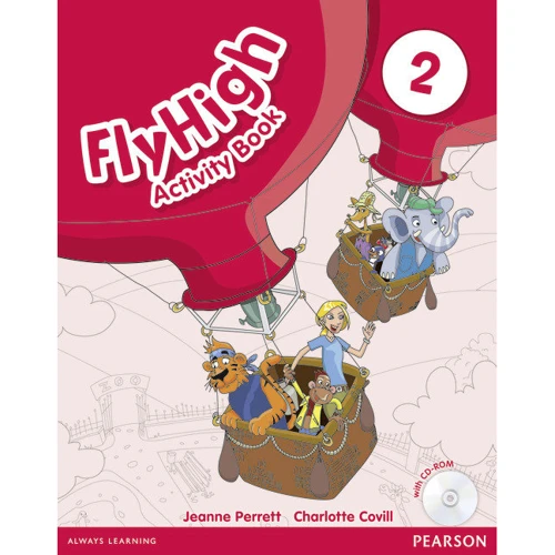 Fly High 2 WB + CD-Rom (зошит для домашніх робіт з вкладеним CD 4901990000)