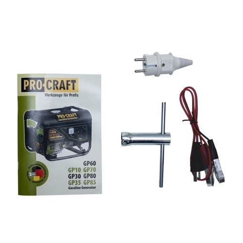 Генератор бензиновый Procraft GP10: Тип двигателя 4-х тактный (одноцилиндровый)
