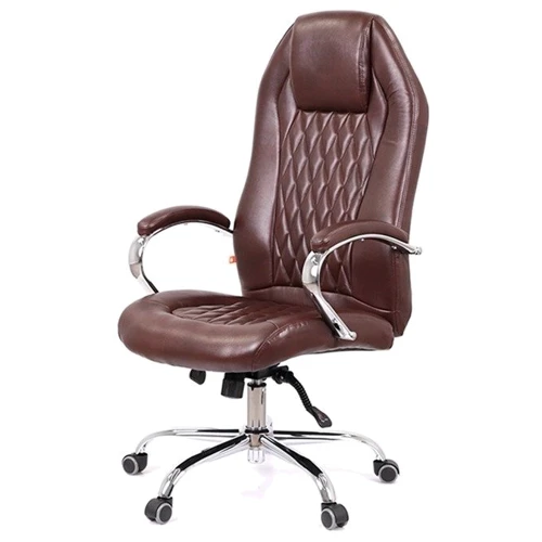 Крісло АКЛАС Альваро ANF Коричневий (PU Dark Brown): Максимальне навантаження, кг 130