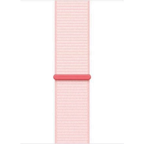 Apple Watch Series 9 45mm GPS Pink Aluminum Case with Light Pink Sport Loop (MR9J3) : Размер 45mm
