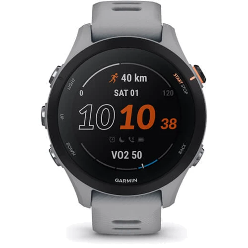 Смарт-часы Garmin Forerunner 255S Powder Grey (010-02641-12): Тип гаджета Взрослые смарт часы