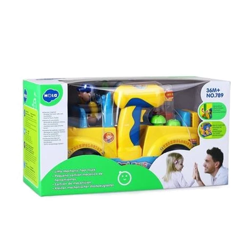 Игрушка-конструктор Hola Toys "Машинка с инструментами" (789)