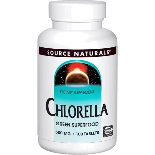 Source Naturals Yaeyama Chlorella, 500 mg, 100 Tab