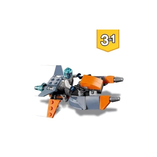 Конструктор LEGO Creator Кібердрон 113 деталей (31111) фото 4