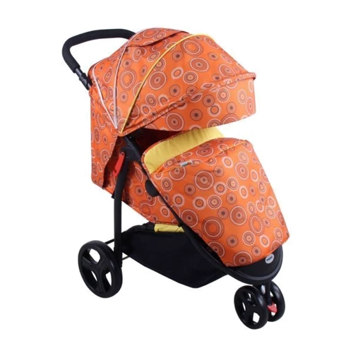 Візок BabyHit Trinity - Orange circles: Можливість встановлення люльки немає