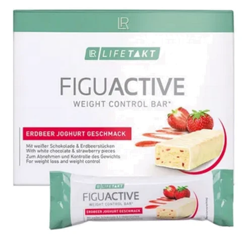 LR Lifetakt Figu Active Батончик для контроля веса 60 g Клубника-йогурт (80284)