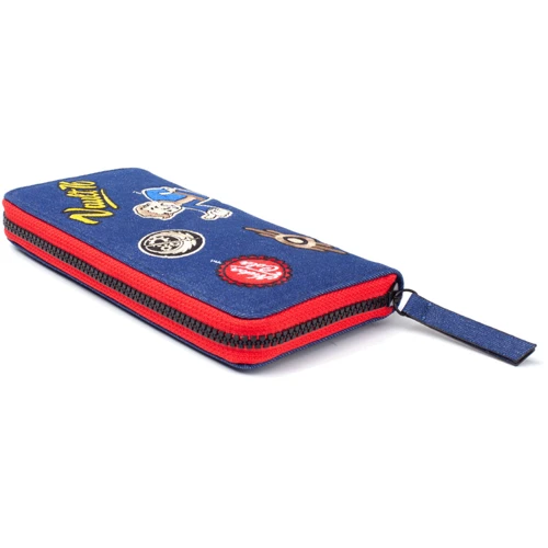 Кошелек Fallout - Vault 76 Denim Zip Around Wallet With Patches (GW375444FAL) фото 2
