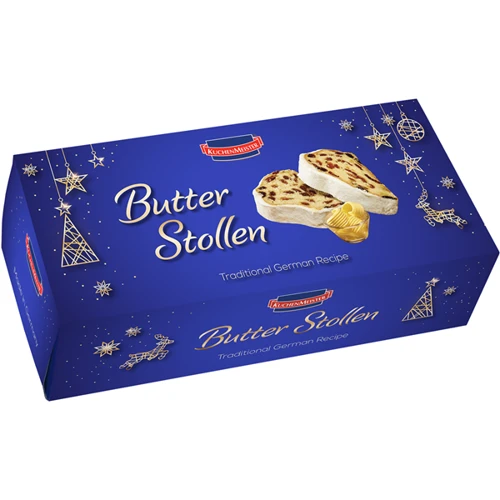 Кекс KuchenMeister Stollen сливочный (в коробке), 500 г (WT3699)