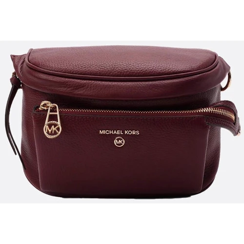 Жіноча сумка Michael Kors Slater Md Sling Pack Msgr бордова (30T0G04M6L950)