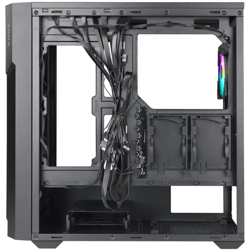 Корпус AZZA Torrent Black (CSAZ-490): Форм-фактор материнской платы ATX/MicroATX/Mini-ITX