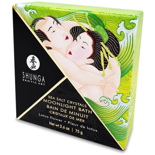 Соль для ванны Shunga Moonlight Bath - Lotus Flower (75 гр)
