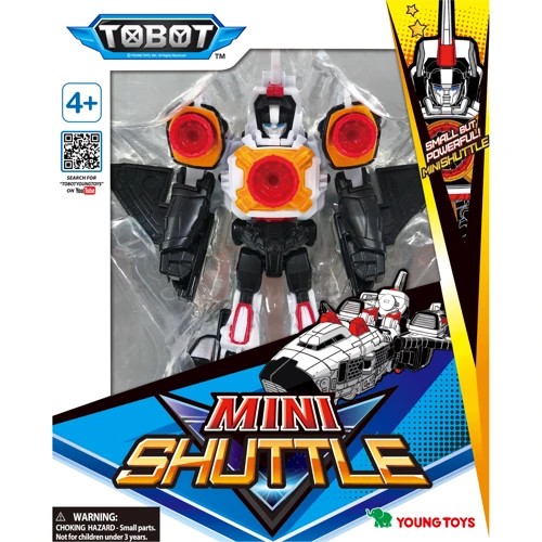 Робот-трансформер Tobot Детективы галактики мини Шаттл (301098): Тип игрушки Робот-самолет