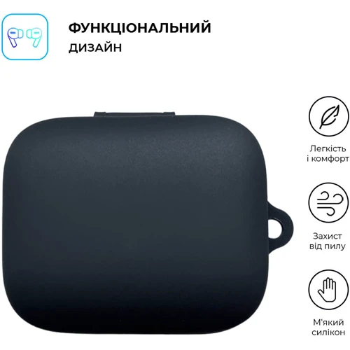 Чехол ArmorStandart Silicone Case Black (ARM80042) for OPPO Enco X3i: Тип Чехол