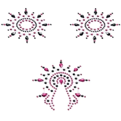 

Пэстис Petits Joujoux Gloria set of 3 - Black/Pink