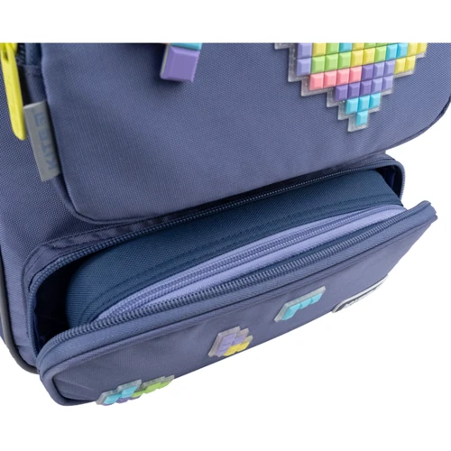 Рюкзак полукаркасный Kite Education Tetris K22-756S-1: Корпус рюкзака Каркасный