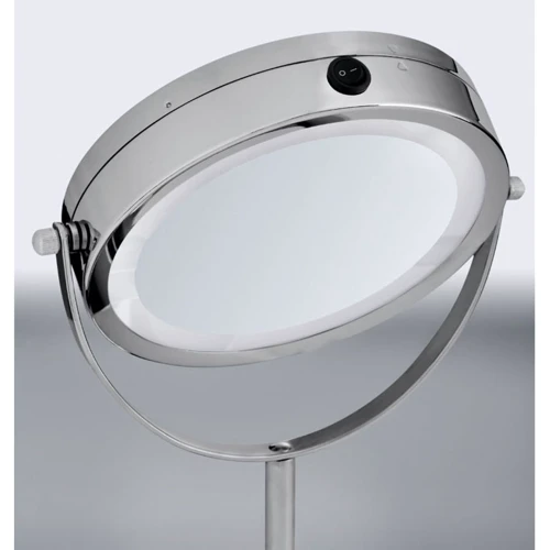 Дзеркало косметичне Livarno 100335189001 LED 5x zoom: Тип Люстерко