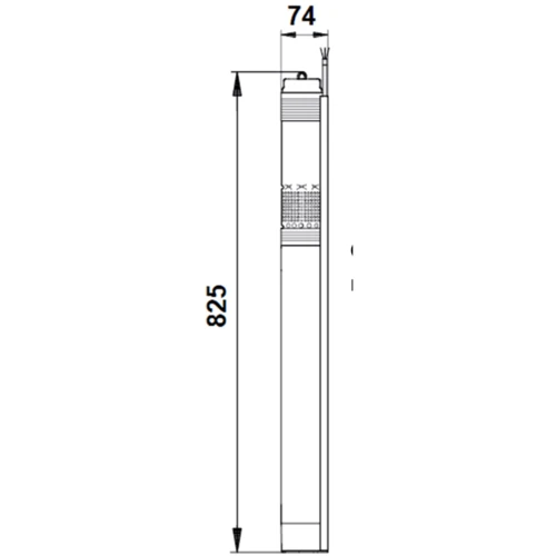 Насос для свердловини GRUNDFOS SQ2-85 1,15 кВт 220-240В: Максимальна температура води, ° C 35