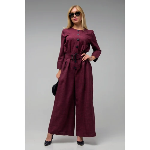 Комбинезон FLFashion Сириус СКС2652 M бордовый: Страна производитель Украина