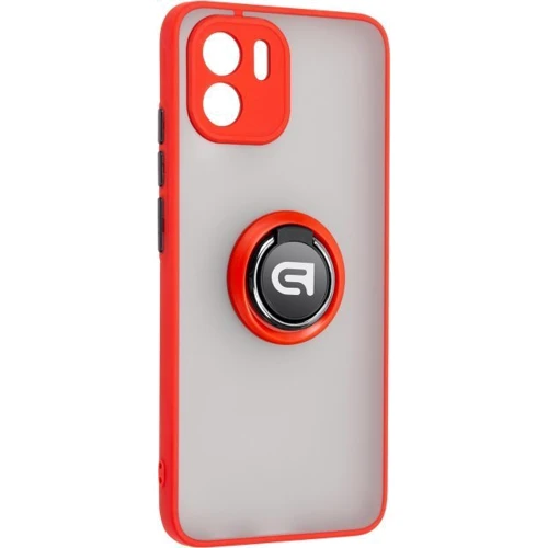 Чохол для телефона ArmorStandart Frosted Matte Ring Red для Xiaomi Redmi A2 (ARM68377)