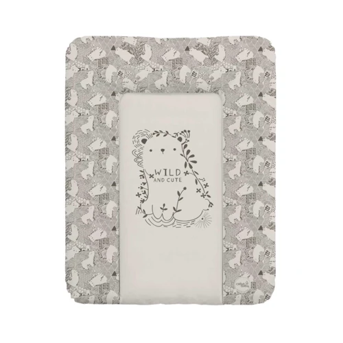 Пеленальный матрас Cebababy Basic Wild 50x70 см серый (W-143-000-723): Производитель Cebababy