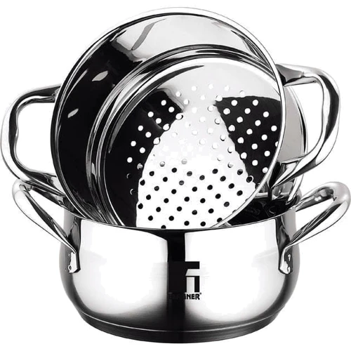 Каструля Bergner Gourmet 2.2 л 3 предмети (BG-6521): Діаметр, см 18
