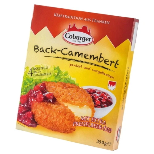 Сыр Coburger Back-Camambert Coburger С клюквенным соусом 350 г (WT2949)