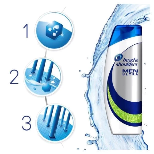 Head & Shoulders Men Ultra 200 ml Шампунь против перхоти Максимальний контроль над жирностью: Пол Для мужчин