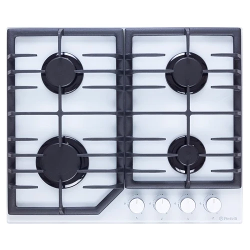 Варочная поверхность газовая Perfelli HGG 61494 WH