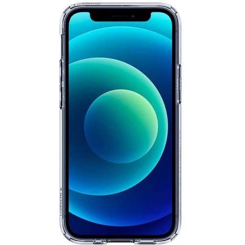 Чехол для iPhone Spigen Crystal Hybrid Crystal Clear (ACS01542) for iPhone 12 mini: Материалы поликарбонат и полиуретан