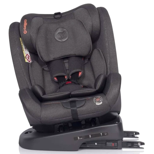 Автокресло Colibro Omni Izofix 0-36 9024-COIs-16 Granito, графит: Материалы обшивки текстиль