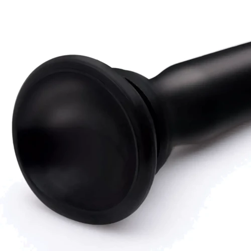 Гибкий силиконовый анальный стимулятор Hosed 15" S Tapered Silicone Hose (чёрный)