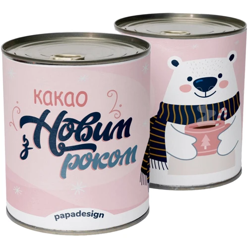 Какао Какао в банке PAPAdesign "С Новым Годом"