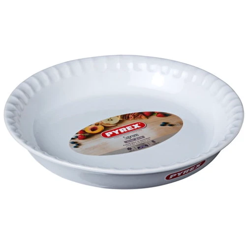 PYREX Supreme white кругла 25см (SU25BA1): Матеріал кераміка