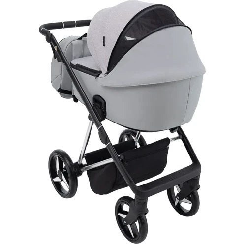Универсальная коляска 2 в 1 Adamex Blanc Special Edidion PS-586 (680731): Ширина шасси 57.5 см