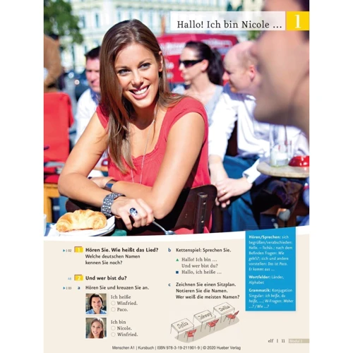 Menschen A1: Kursbuch mit AR-App: Производитель Hueber