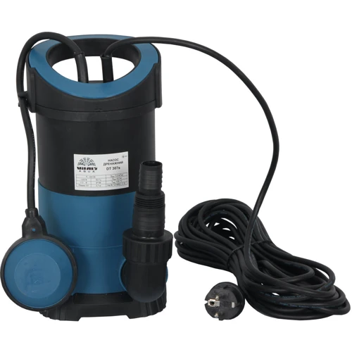 Насос погружной дренажный для чистой воды Vitals aqua DT 307s: Мощность, кВт 0.3