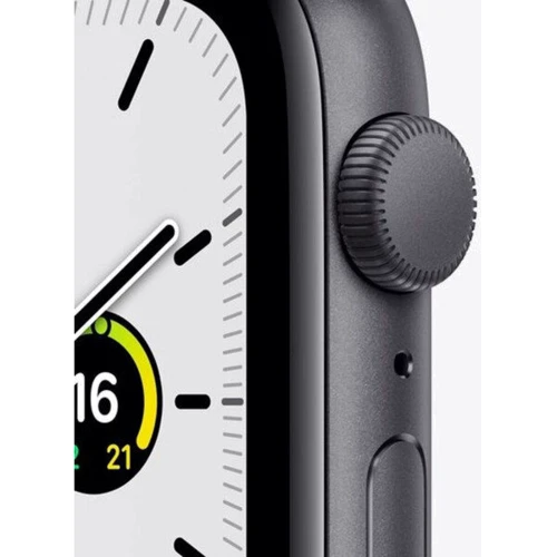 Apple Watch SE 44mm GPS Space Gray Aluminum Case with Midnight Sport Band (MKQ63): Размер 44mm
