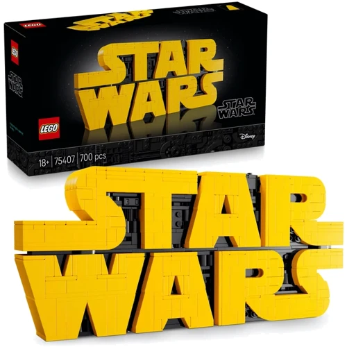 Конструктор LEGO Star Wars Star Wars логотип из кубиков (75407)
