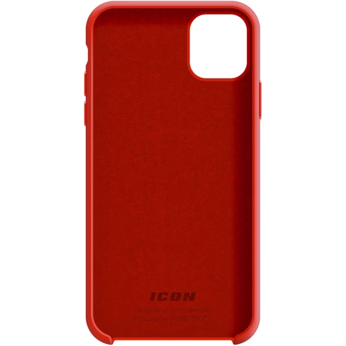 Чехол для iPhone ArmorStandart ICON2 Case Red (ARM60563) for iPhone 11: Материалы Силикон