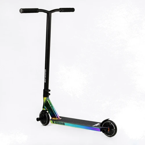 Самокат трюковый Best Scooter Warrior Multicolor (112765): Материал колес полиуретан