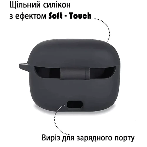 Чехол BeCover Silicon Case Black (708608) for JBL Tune 230 NC: Материал Силикон