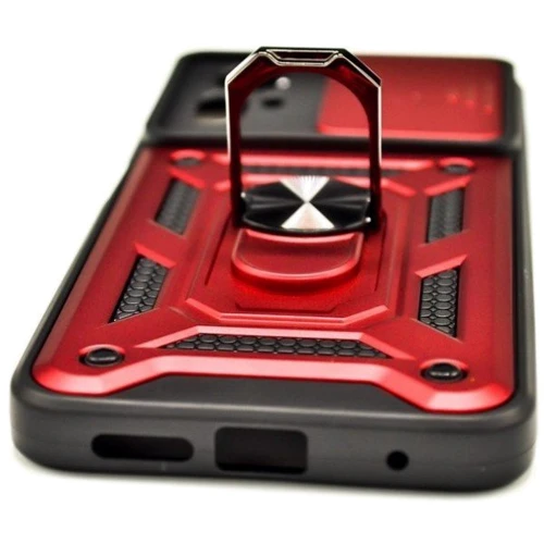 Чохол для телефона BeCover Military Red для Motorola Moto G35 (713092): Матеріал TPU (термополиуретан) и пластик
